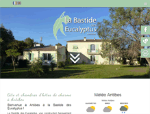 Tablet Screenshot of bastide-eucalyptus.com